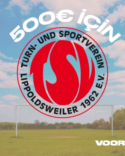 TSV Lippoldsweiler i&ccedil;in tam isabet: Altyapı i&ccedil;in 500 avro