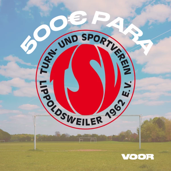 Un Golazo para el TSV Lippoldsweiler: 500 Euros para el F&uacute;tbol Juvenil