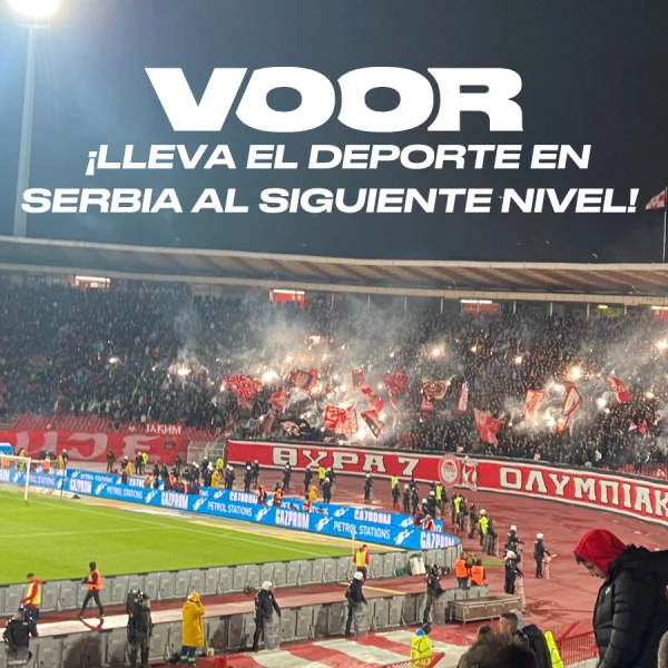 &iexcl;Boom en Serbia: VOOR lleva el deporte al siguiente nivel!