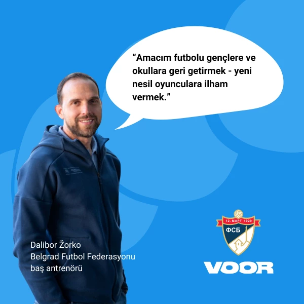 Tutkudan gelişime: Dalibor Žorko ve VOOR Sırp futbolunu nasıl d&ouml;n&uuml;şt&uuml;r&uuml;yor